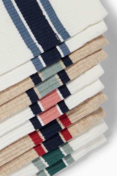 Hommes - Chaussettes de sport - blanc / beige