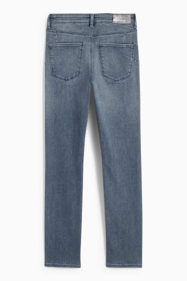 Femmes - Slim jean - mid waist - jean galbant - LYCRA® - jean bleu-gris