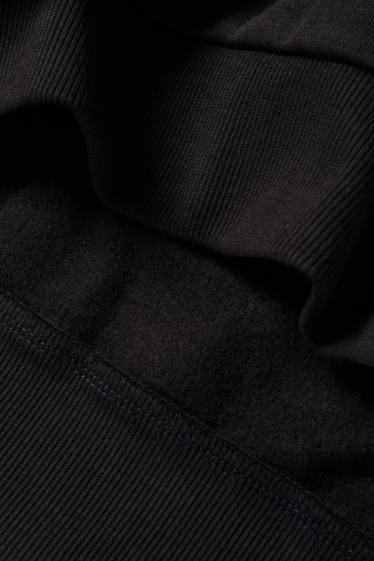 Hommes - Sweat à capuche - noir