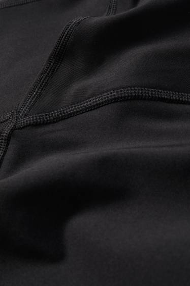 Damen - Sport-Leggings - 4 Way Stretch - schwarz