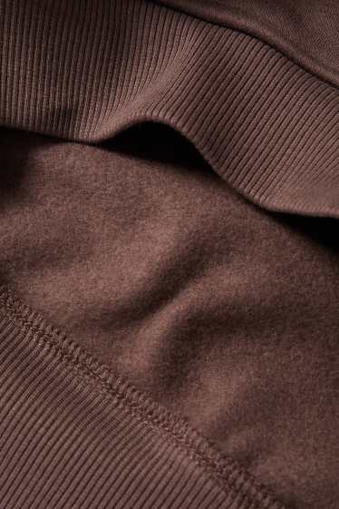 Kinderen: meisjes - Sweatshirt - donkerbruin