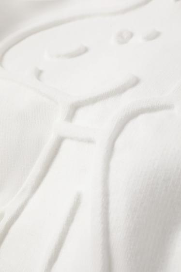 Donna - Felpa con cappuccio - Snoopy - bianco