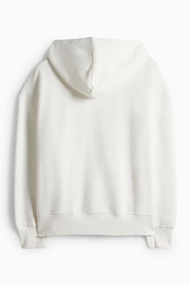 Donna - Felpa con cappuccio - Snoopy - bianco