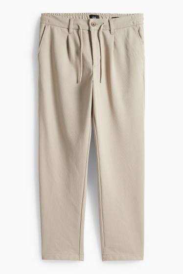 Home - Xinos - tapered fit - estructurats - beix clar