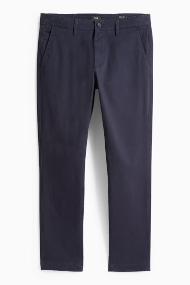 Home - Xinos - slim fit - blau fosc