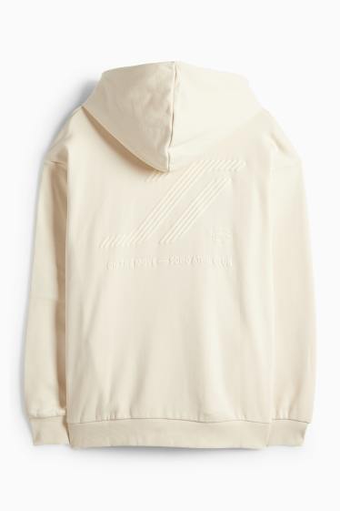 Heren - Hoodie - licht beige