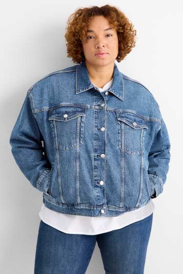 Femmes - Veste en jean - jean bleu