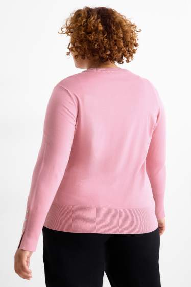Damen - Pullover - pink
