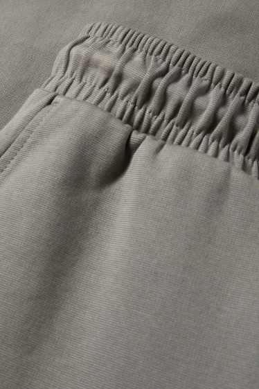 Hommes - Pantalon de jogging cargo - vert