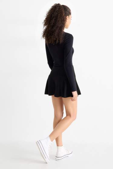 Dames - Minirok - zwart