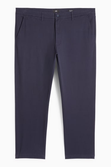 Heren - Chino - regular fit - donkerblauw