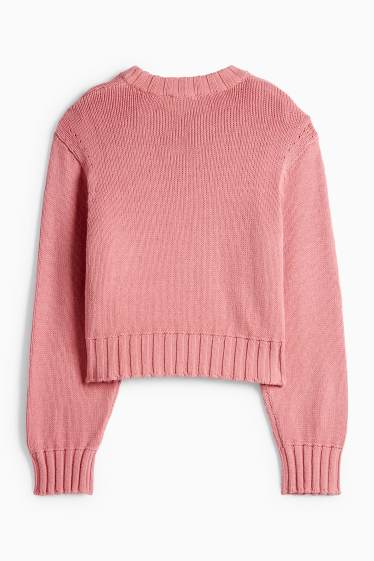 Dámské - Svetr - růžová