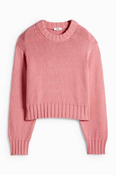Dámské - Svetr - růžová
