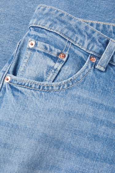 Dámské - Baggy jeans - mid waist - džíny - světle modré