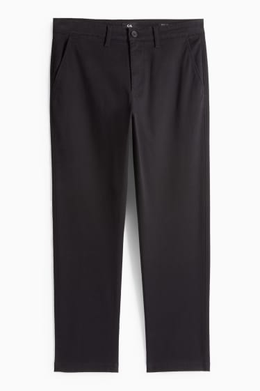 Hommes - Chino - regular fit - noir