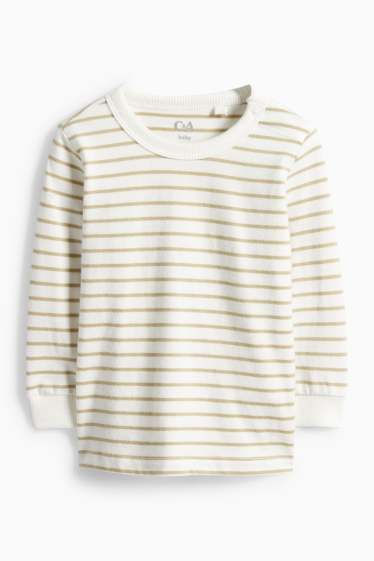 Bébés garçons - Tenue bébé - 2 pièces - vert foncé / blanc