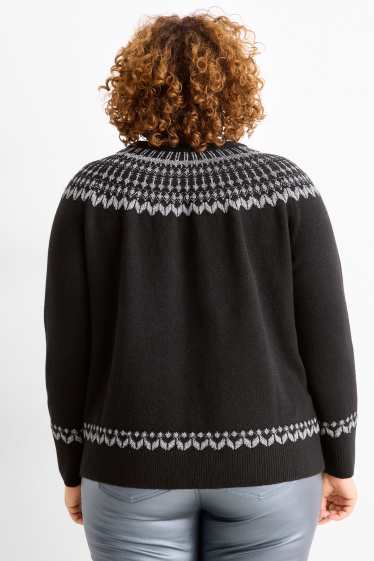 Kobiety - Sweter - czarny