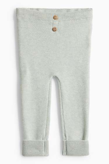 Unisex - Pantaloni nou-născuți - verde mentă