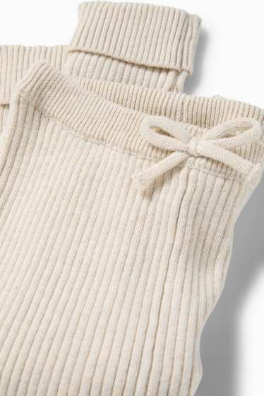 Bebeluși - fete - Colanți bebeluși - bej deschis