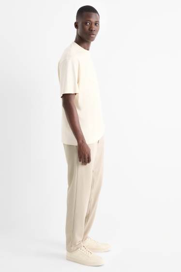 Home - Xinos - tapered fit - estructurats - beix clar