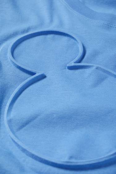 Dámské - Tričko - regular fit - Mickey Mouse - modrá