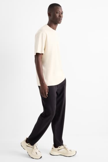 Bărbați - Chino - tapered fit - negru