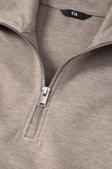 Men - Sweatshirt - taupe
