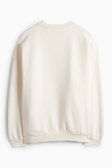 Dámské - Mikina - krémově bílá