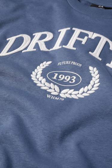 Men - Sweatshirt - blue