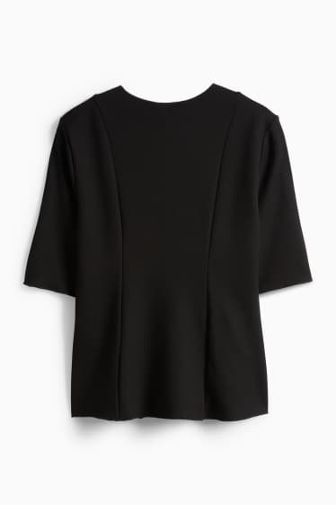 Femei - Tricou - regular fit - negru