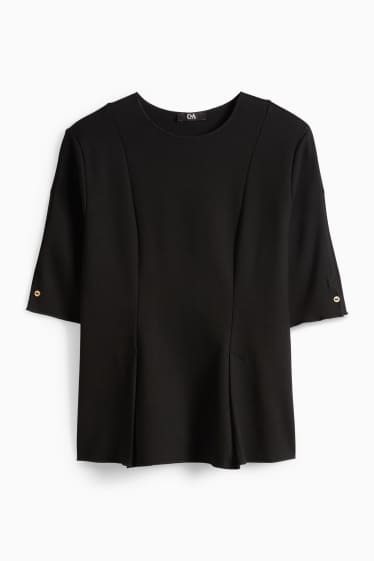 Femei - Tricou - regular fit - negru