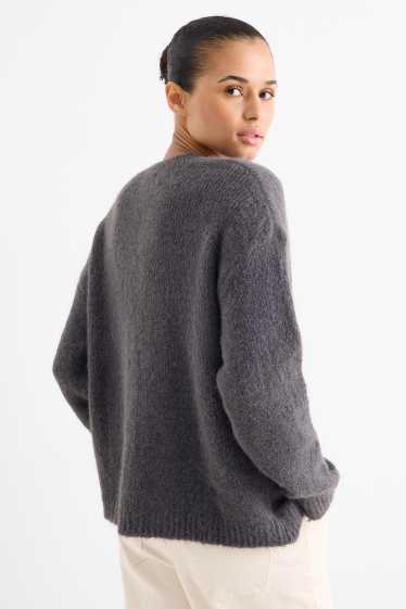 Femmes - Pull - gris foncé