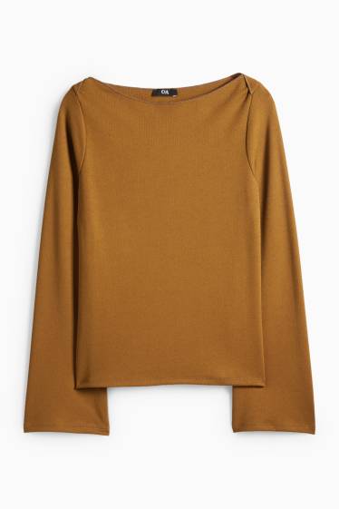 Dámské - Top - hořčicově žlutá