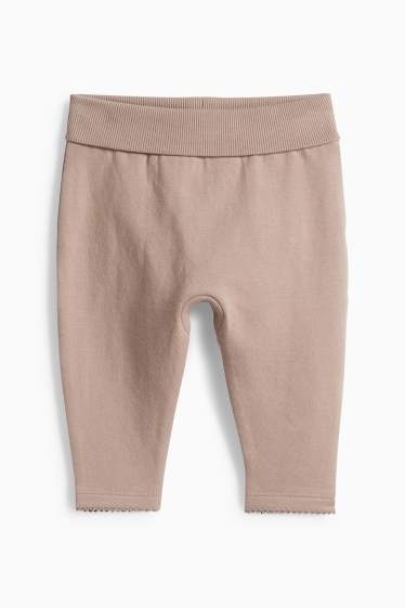 Miminka - dívky - Outfit pro miminka - světle béžová