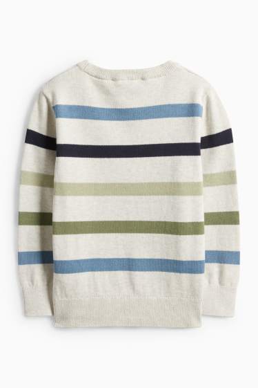 Nen - Jersei - de ratlles - blanc trencat