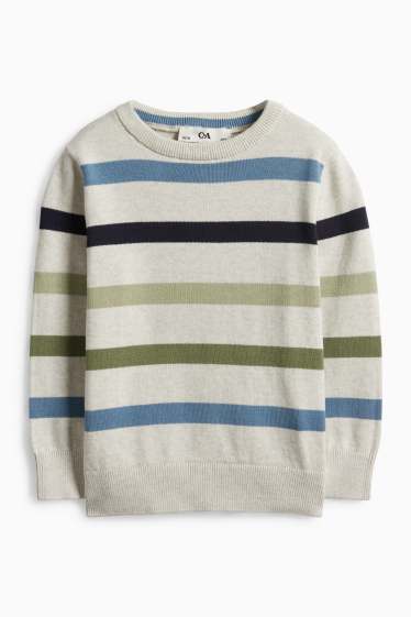 Nen - Jersei - de ratlles - blanc trencat