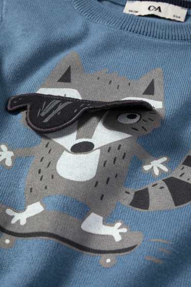 Bambini - Procione - maglione - blu