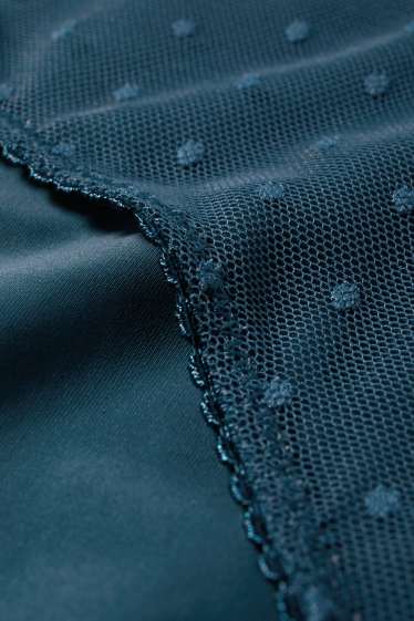 Donna - Slip - a pois - petrolio