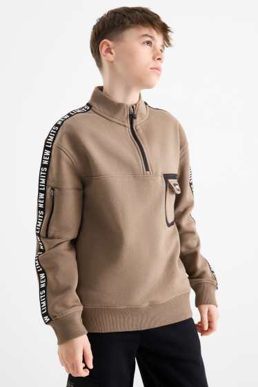 Children Boys - Sweatshirt - light brown
