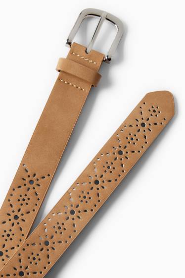 Dámské - Pásek - béžová