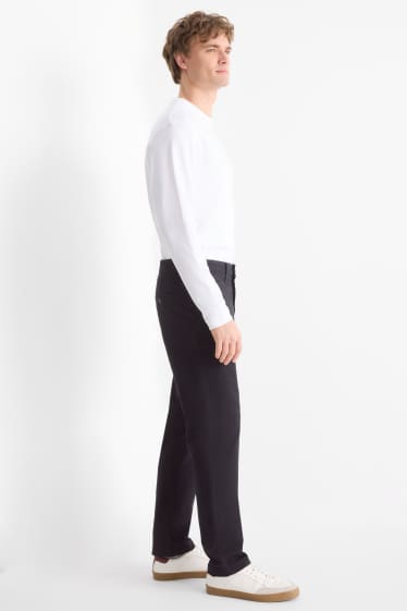 Hommes - Chino - regular fit - noir