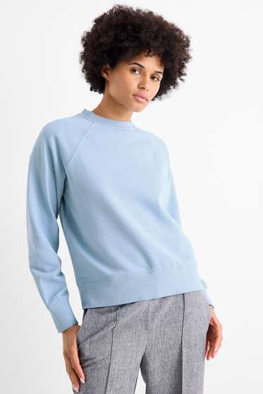 Donna - Felpa - azzurro