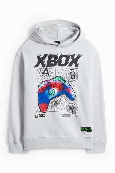 Enfants garçons - Xbox - sweat à capuche - bleu clair