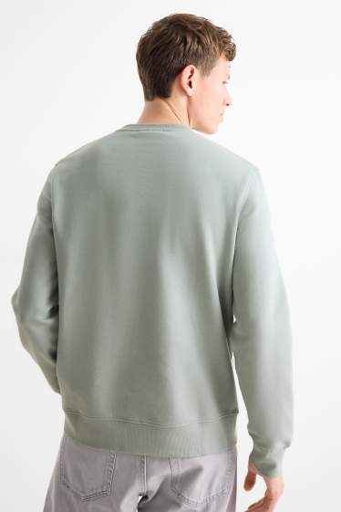 Herren - Sweatshirt - türkis