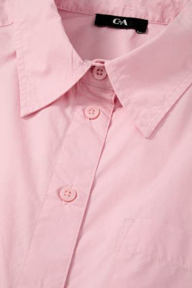 Dames - Blouse - fuchsiarood