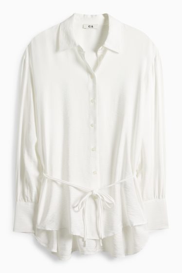 Women - Blouse - white