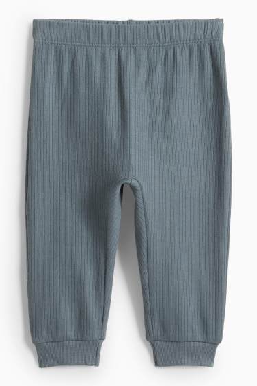 Miminka - chlapci - Pyžamo pro miminka - mátově zelená