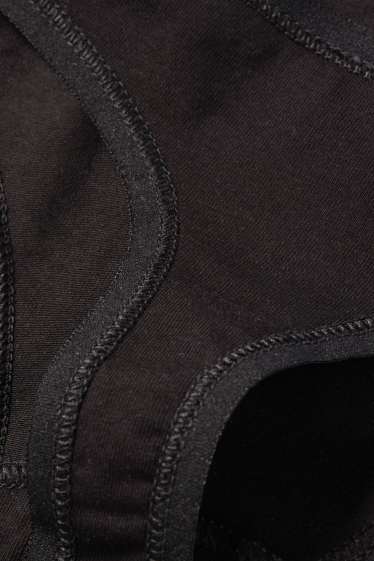 Dona - Paquet de 3 - tanga - negre