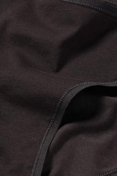 Dámské - Multipack 3 ks - kalhotky - černá