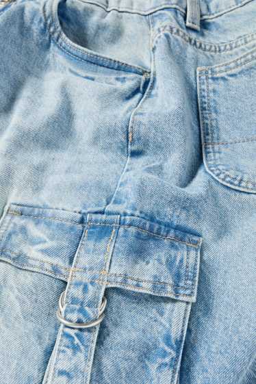Děti - dívky - Džíny - džíny - světle modré